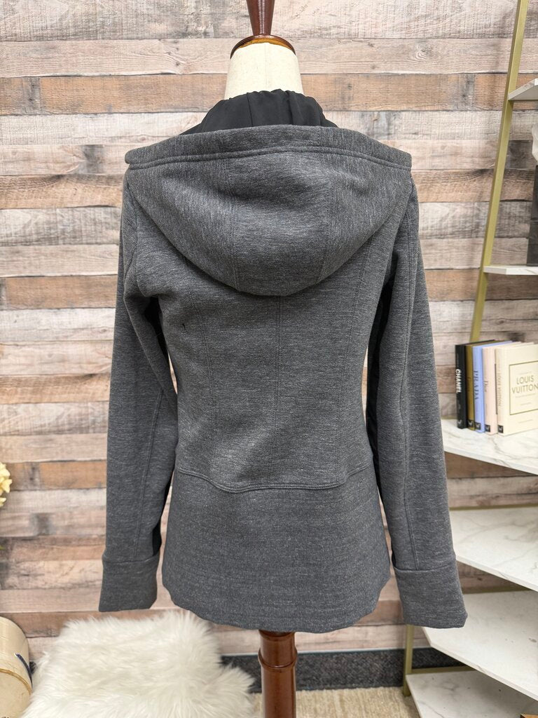 Athleta gray Victory Fitted Hoodie