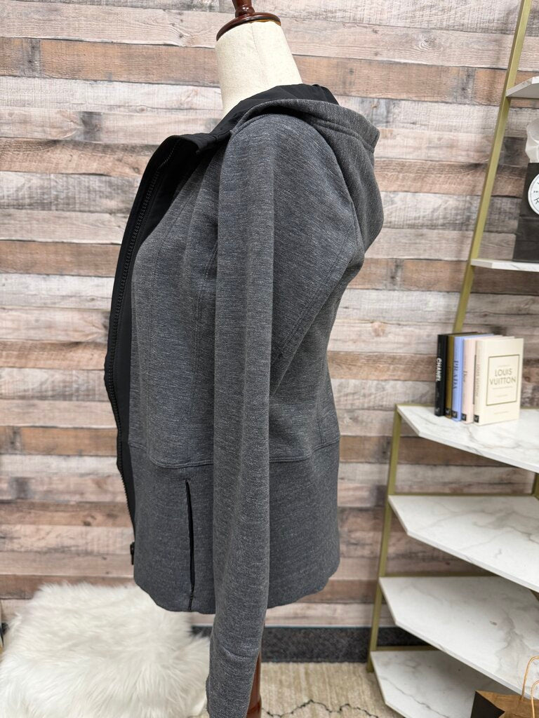 Athleta gray Victory Fitted Hoodie