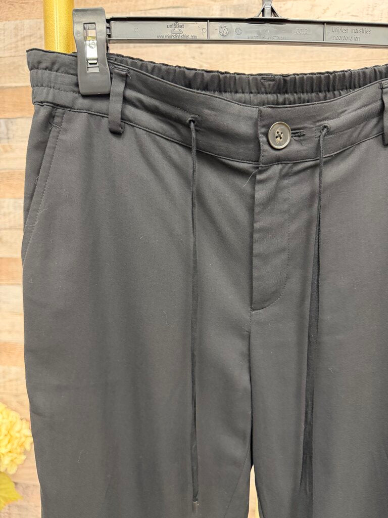 Vince black jogger drawstring pant