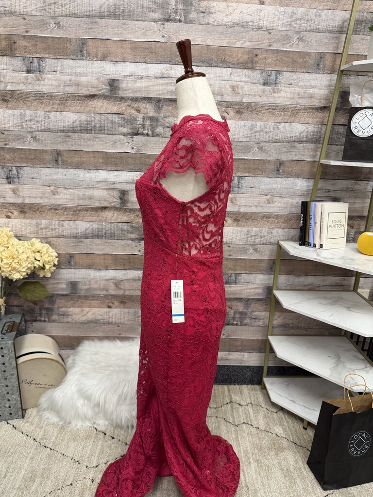 Jump Apparel lace floor length dress NWT
