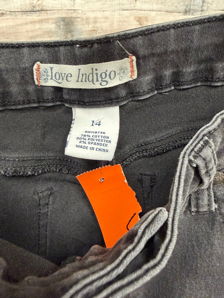 Love Indigo black skinny jean