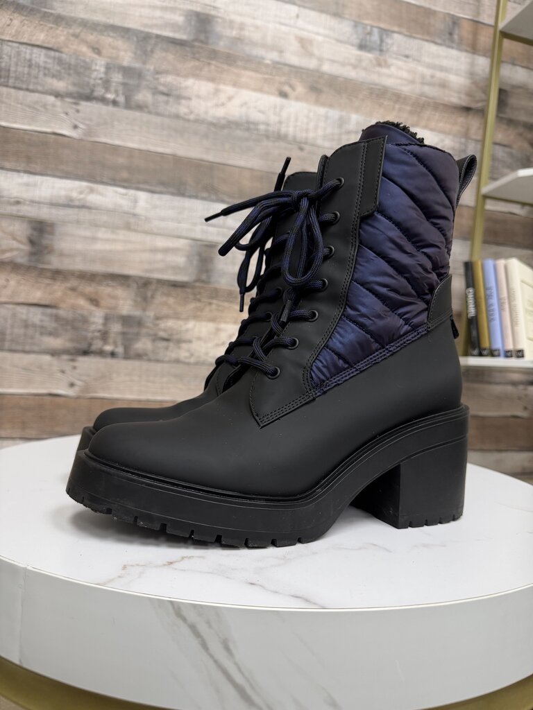 Franco Sarato black lae up Dizzy 2 water repellant boot Franco Sarato black 9 women BOOTS