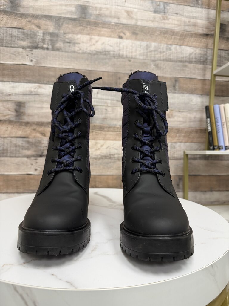 Franco Sarato black lae up Dizzy 2 water repellant boot Franco Sarato black 9 women BOOTS