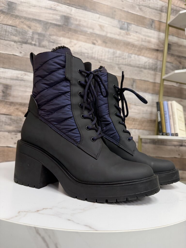 Franco Sarato black lae up Dizzy 2 water repellant boot Franco Sarato black 9 women BOOTS