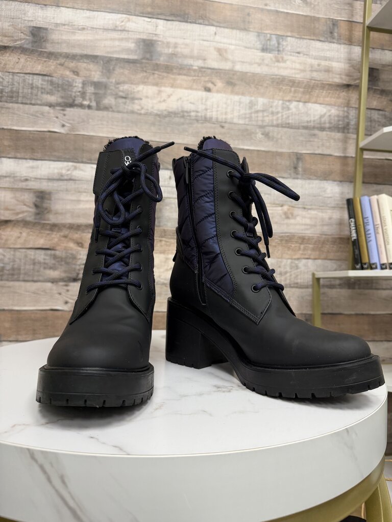 Franco Sarato black lae up Dizzy 2 water repellant boot Franco Sarato black 9 women BOOTS