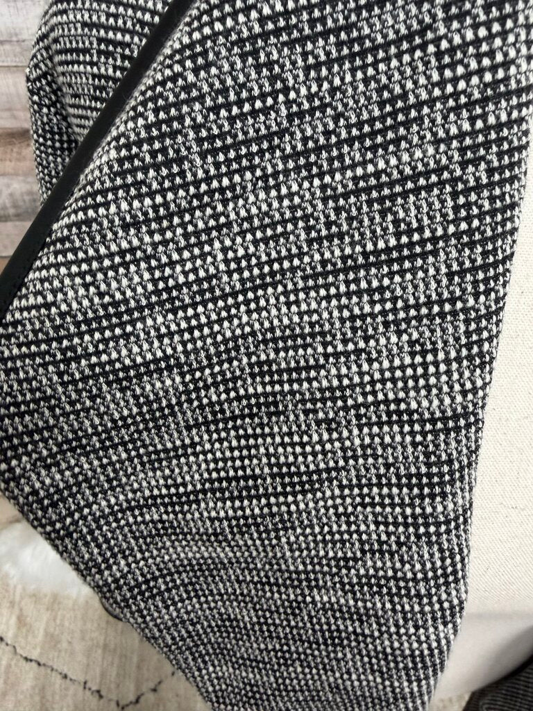 Rafaella Studio knit cardigan jacket with zip pockets Rafaella Black/White L women CARDIGANS