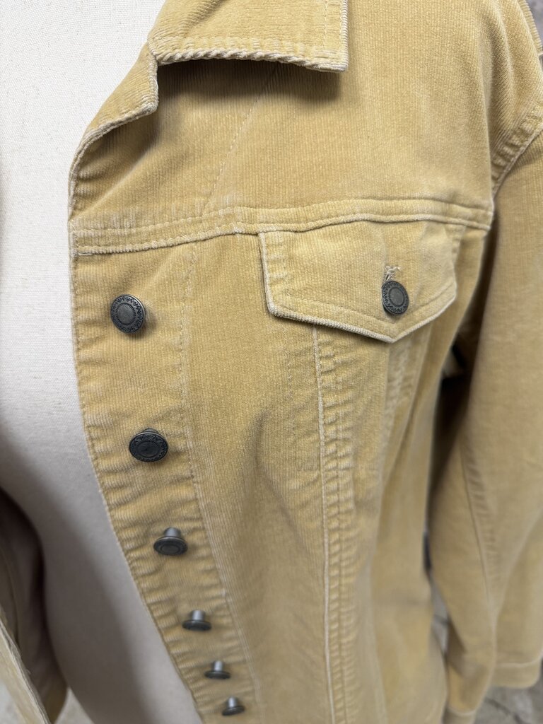 Chicos tan/camel corduroy jacket