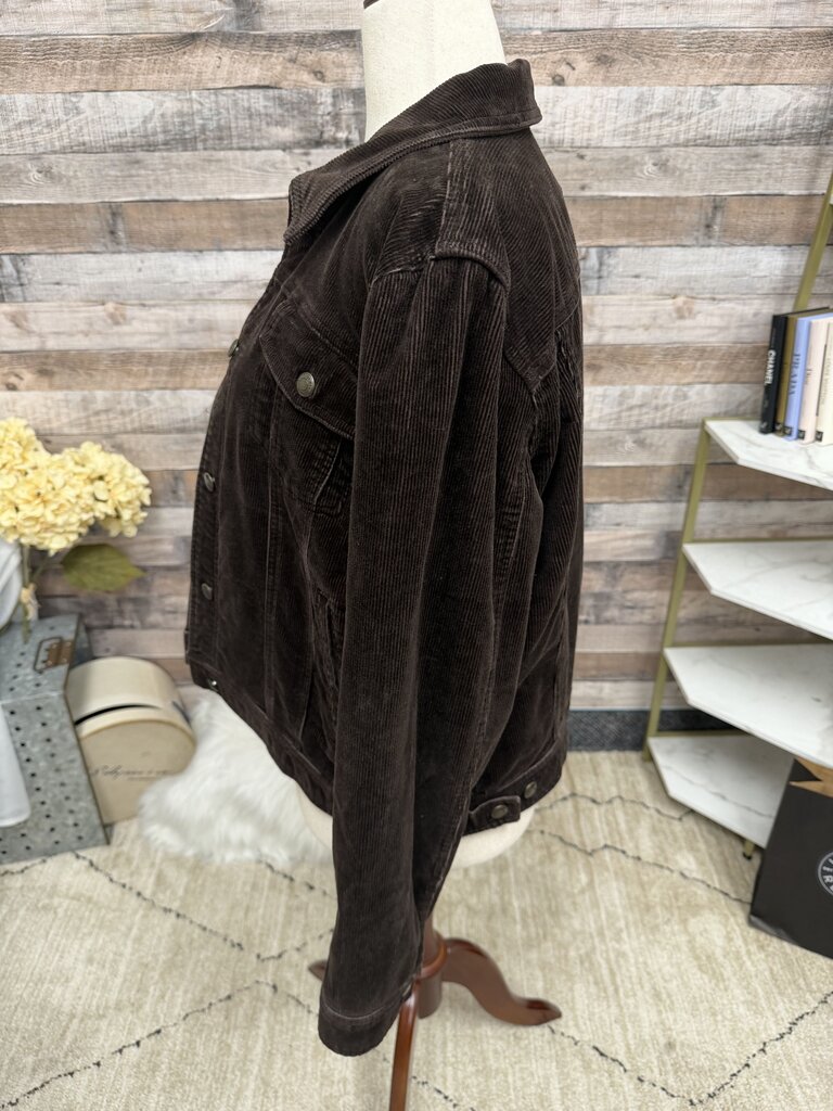 Chaps brown corduroy jacket