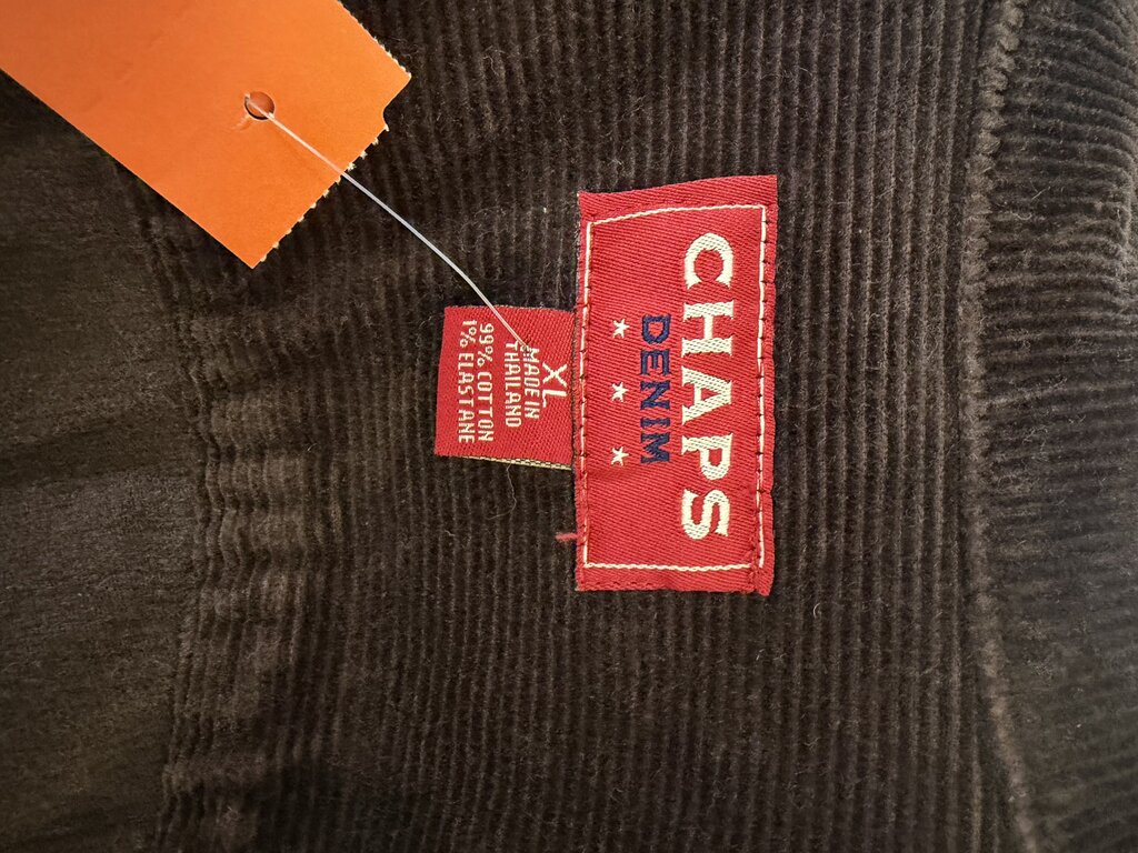 Chaps brown corduroy jacket