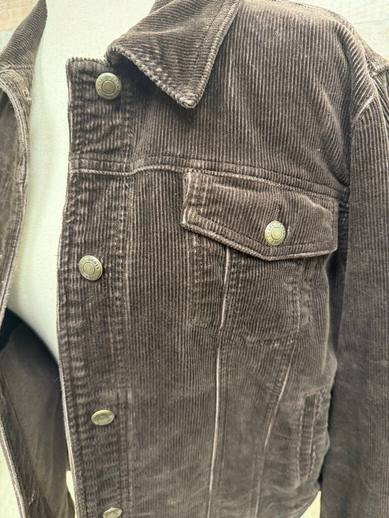 Chaps brown corduroy jacket