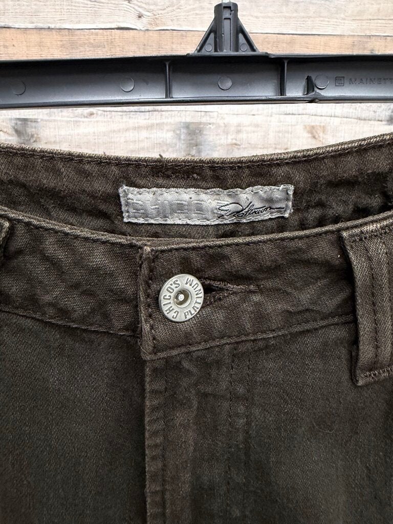 Chicos platinum jeans brown