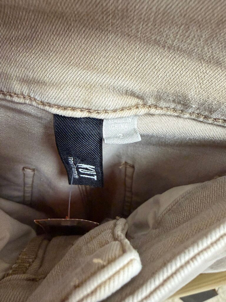 Kut from the Kloth tan relaxed chino pant