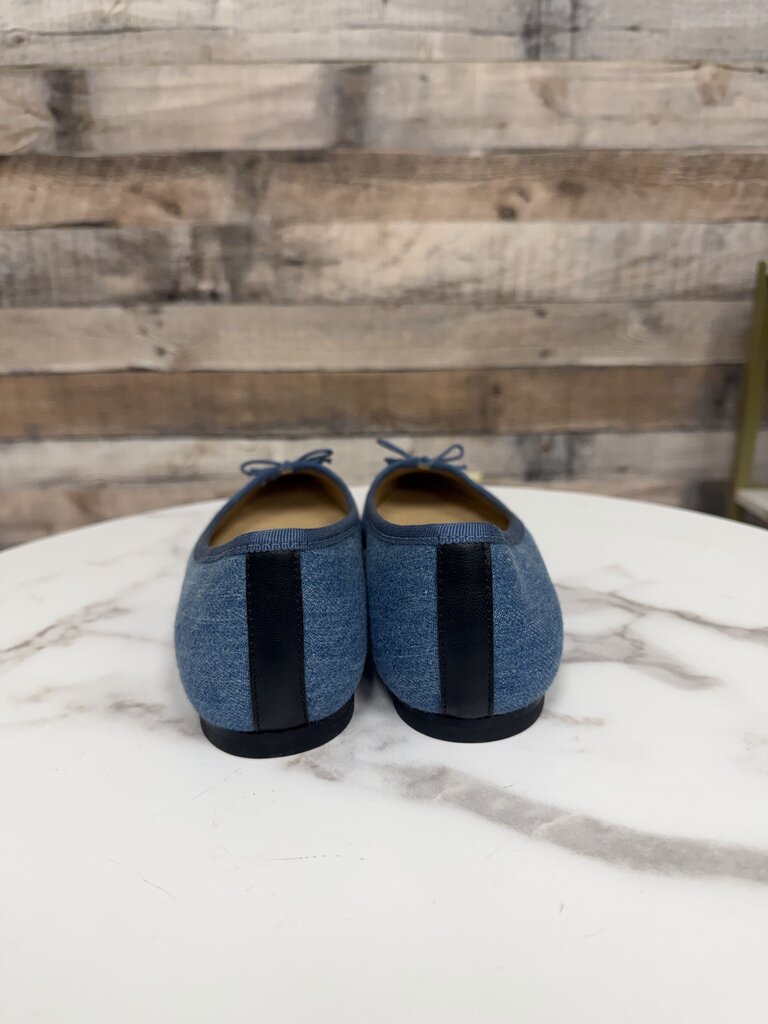 Veronica Beard denim ballet flats