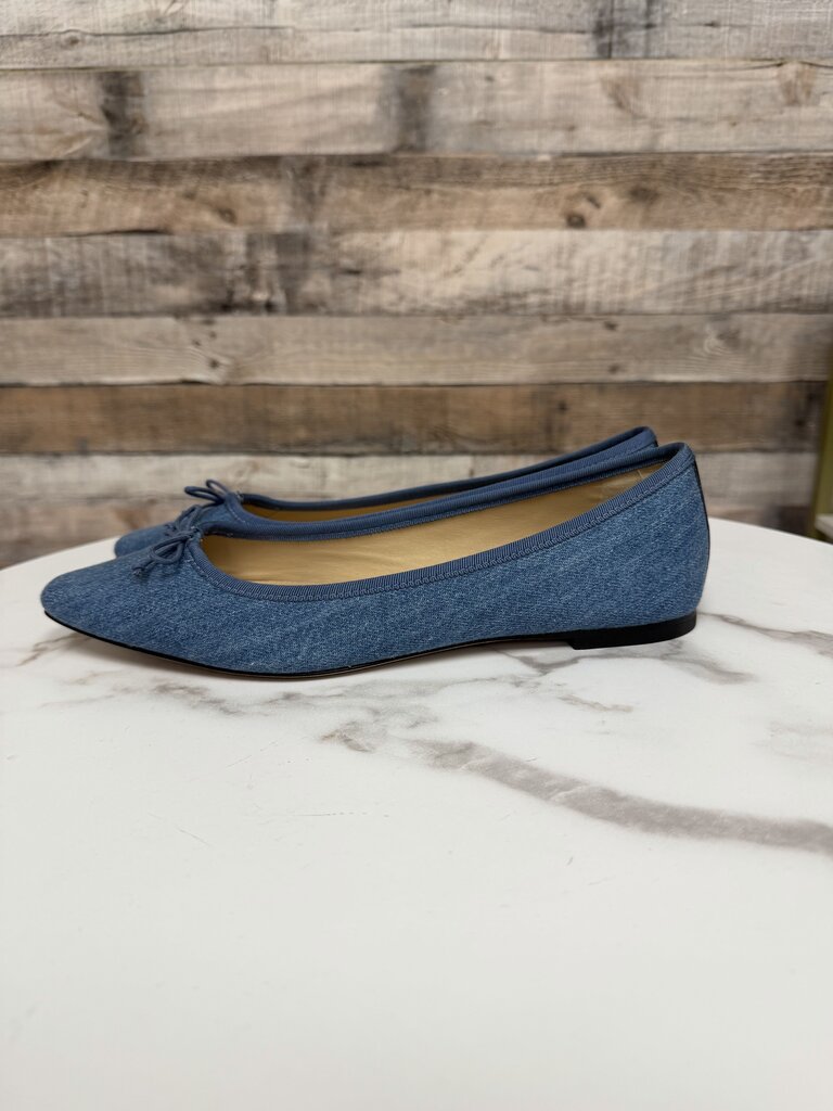 Veronica Beard denim ballet flats