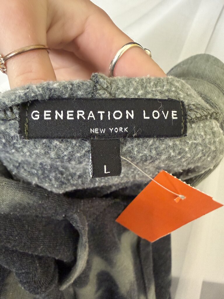 Generation Love tie dye hoodie