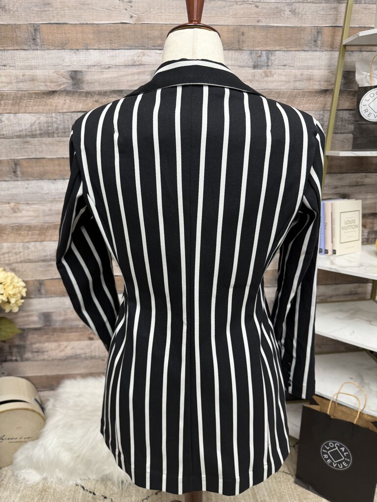 Bitte Kai Rand striped blazer double breasted style NWT