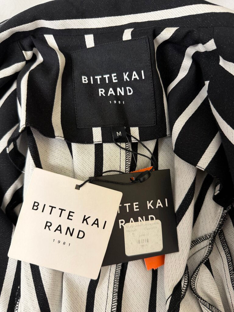 Bitte Kai Rand striped blazer double breasted style NWT