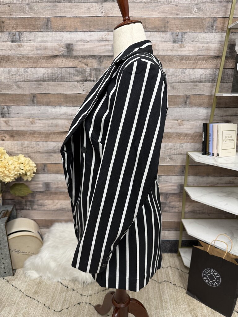 Bitte Kai Rand striped blazer double breasted style NWT