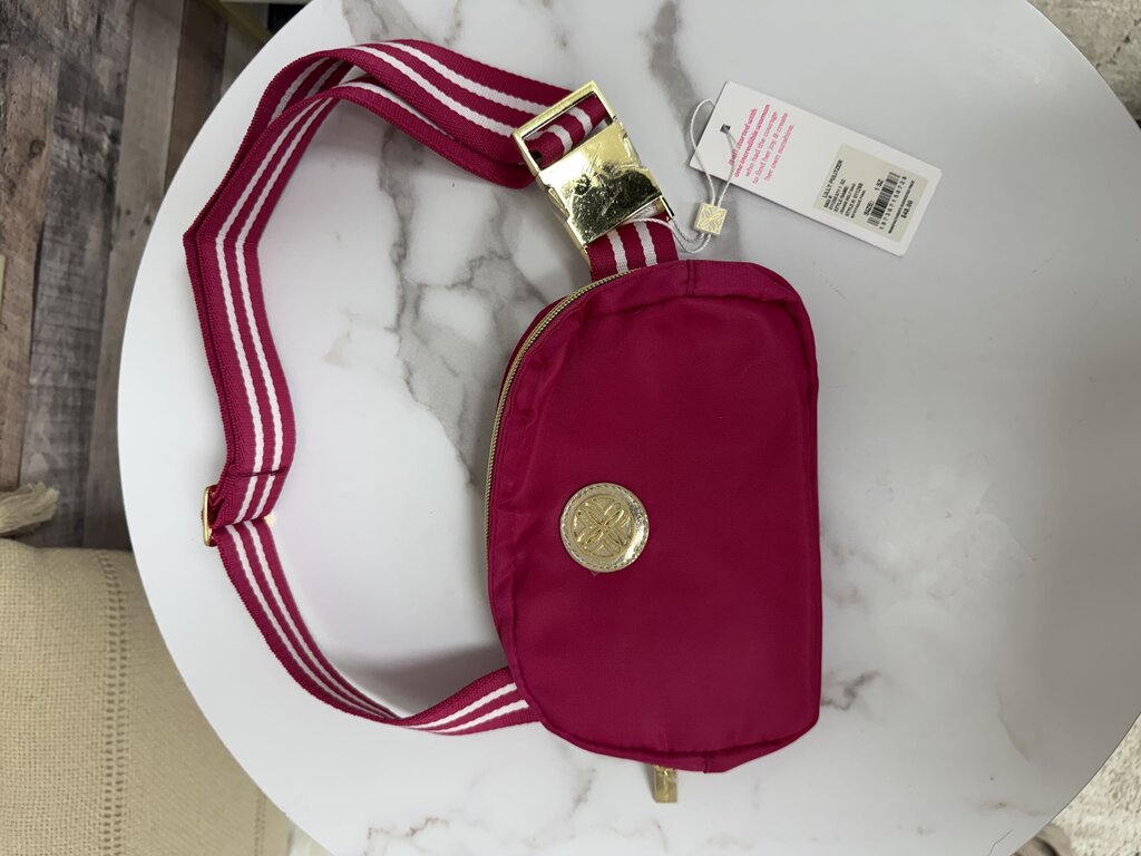 Lilly Pulitzer Pink Jeanie Belt Bag NWT