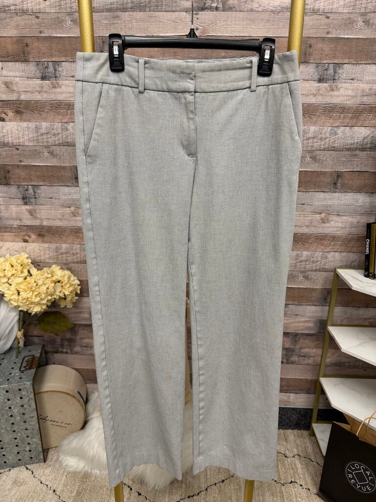 Talbots Newport Pant white with grey pinstripe