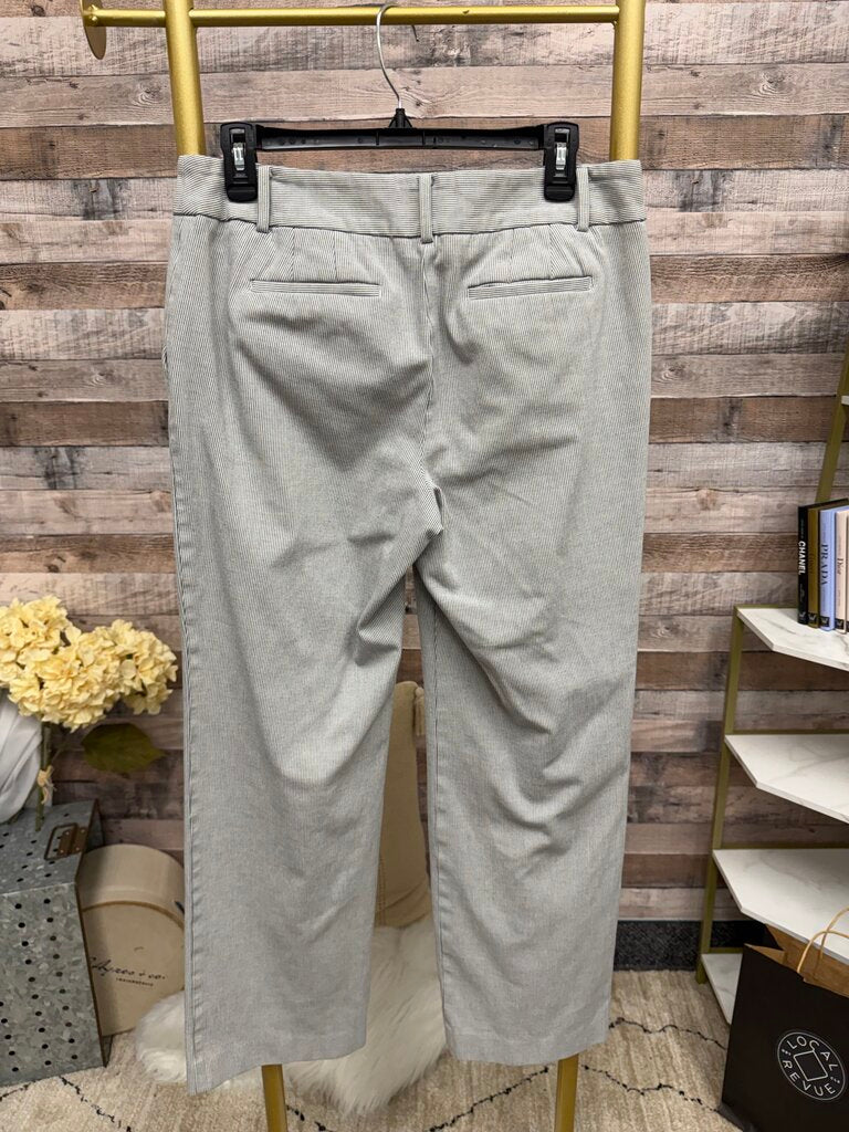 Talbots Newport Pant white with grey pinstripe