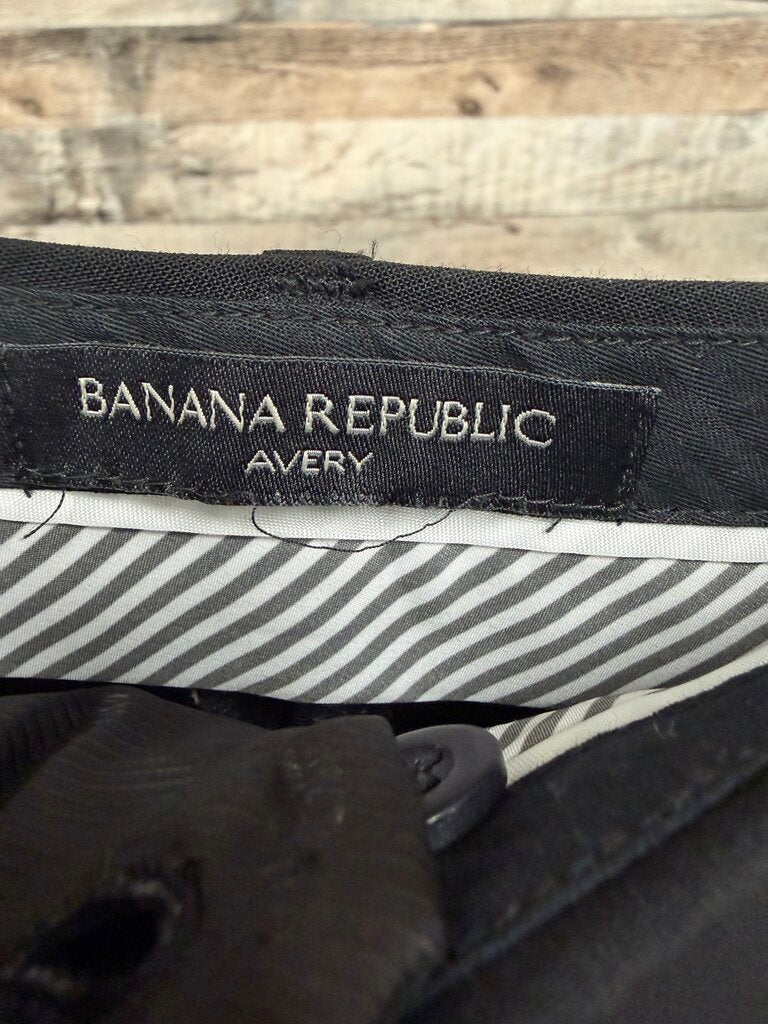 Banana Republic black Avery fit pant