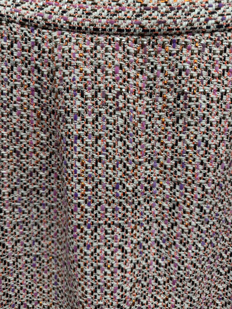 Badgley MIschka Mark + James pink tweed skirt
