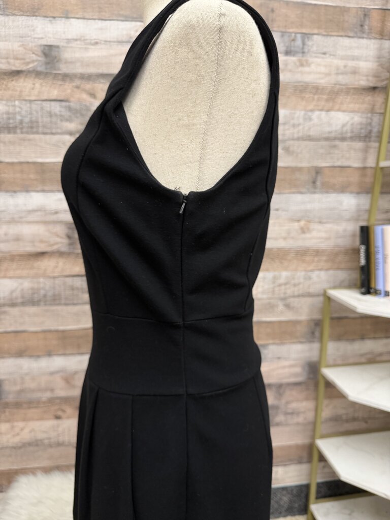 Banana Republic black sleeveless Fit and Flare style dress