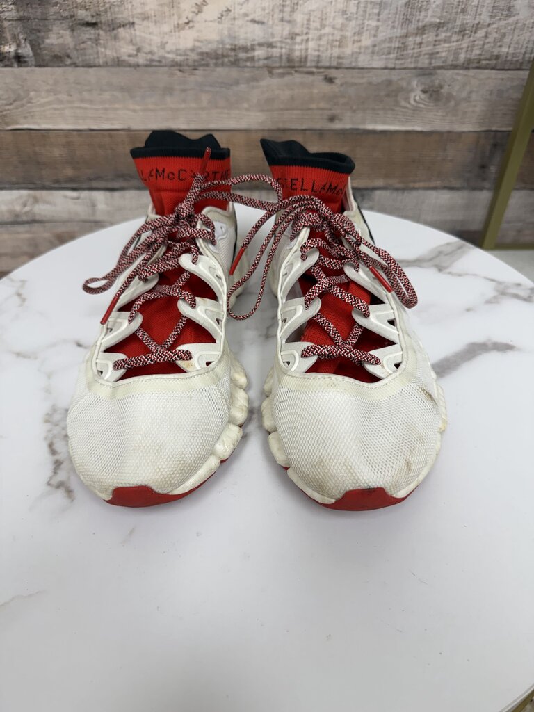 Adidas Stella McCartney red/white sneakers
