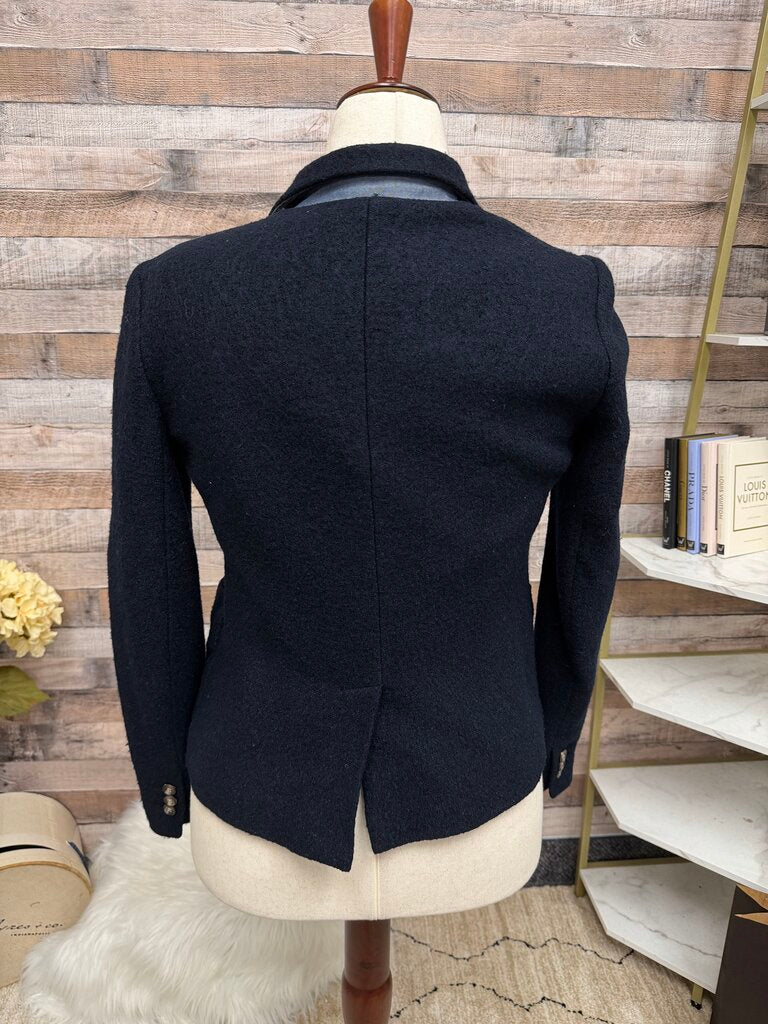 Gap navy blue wool Academy Blazer