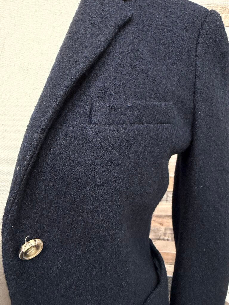 Gap navy blue wool Academy Blazer