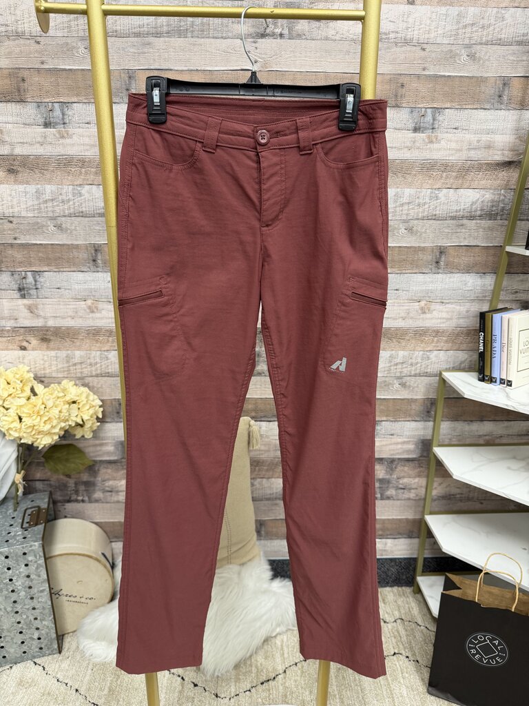 Eddie Baur first ascent terracotta hiking pants
