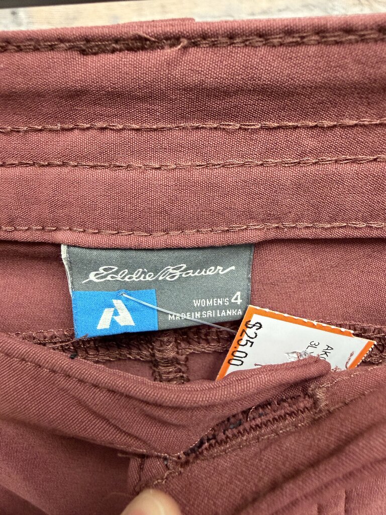 Eddie Baur first ascent terracotta hiking pants