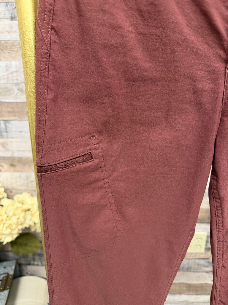 Eddie Baur first ascent terracotta hiking pants