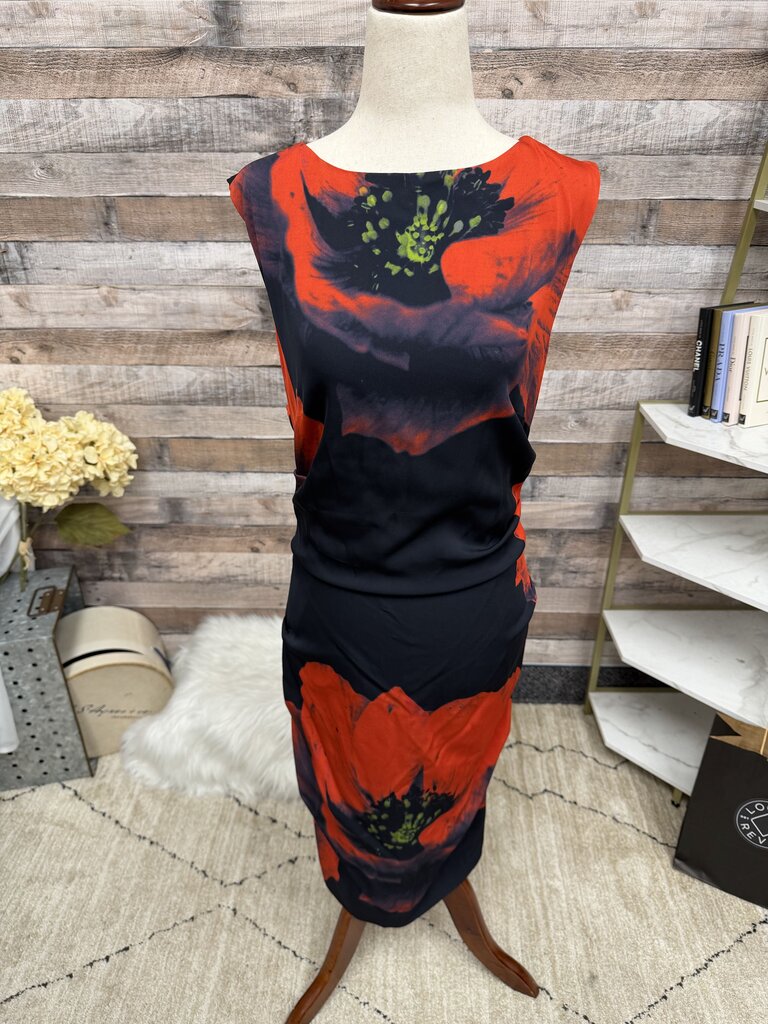 Nicole Miller red floral