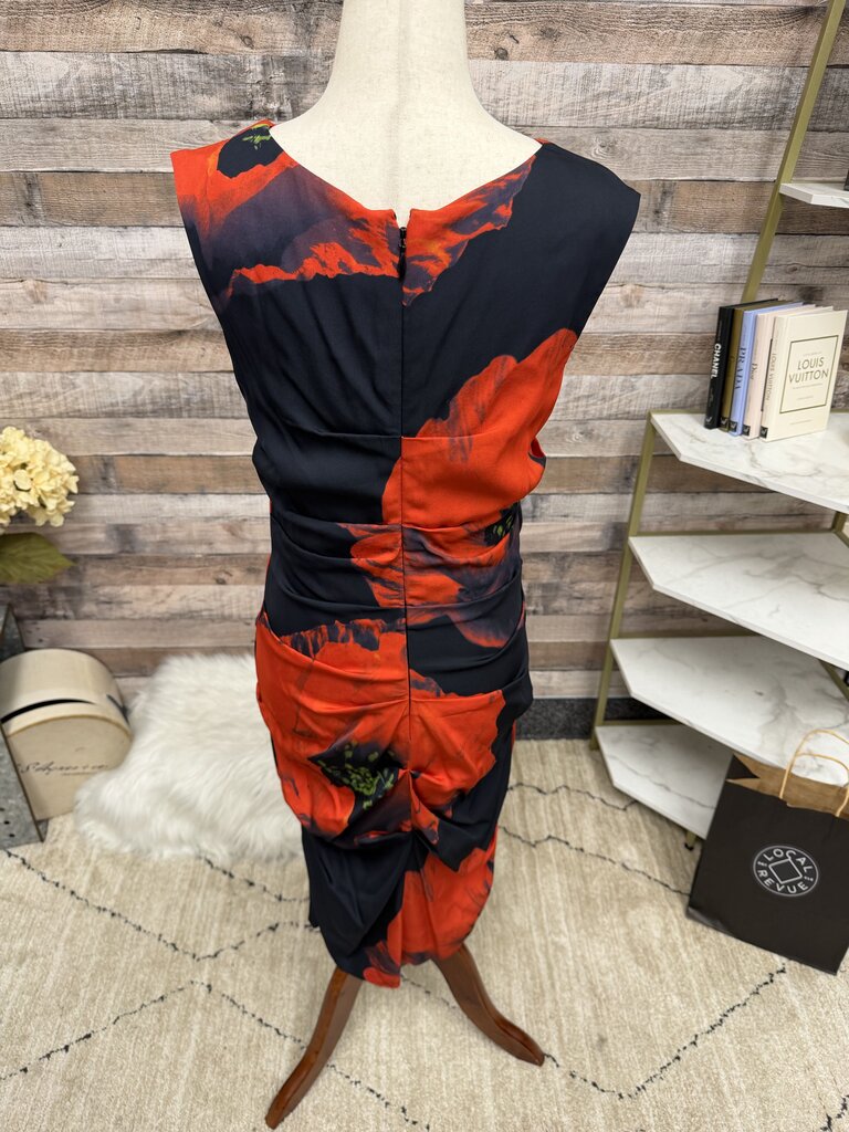 Nicole Miller red floral