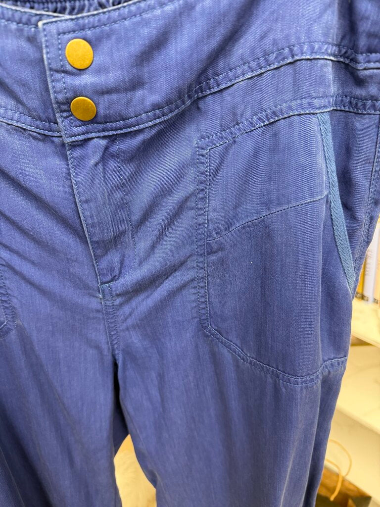 Soft Surroundings blue wide leg pants Soft Surroundings Blue S Tall women PANTS