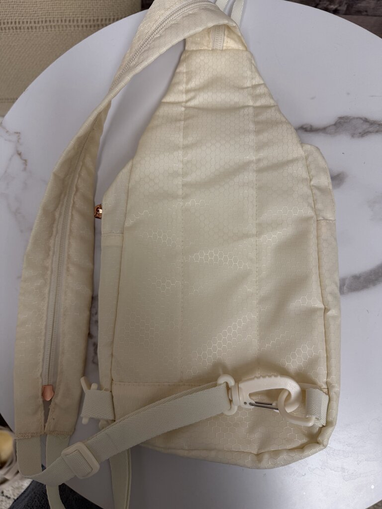 Reebok white crossbody sling bag