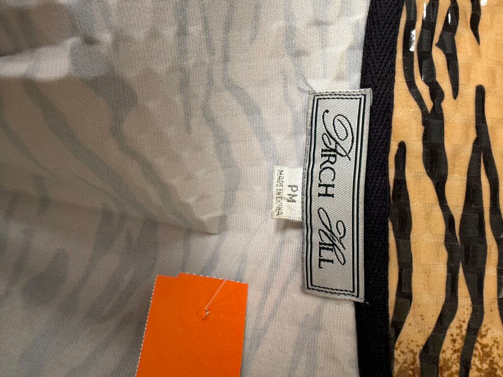 Birch Hill tiger print zip up jacket