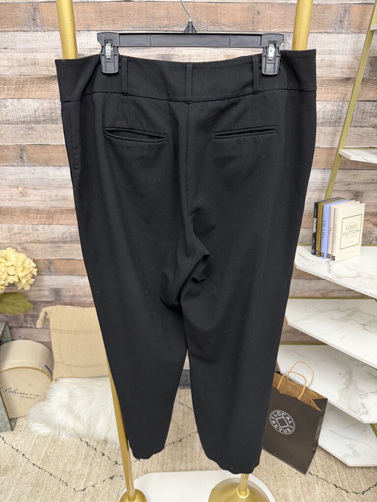 Chicos black dress slacks Chico's black L women PANTS