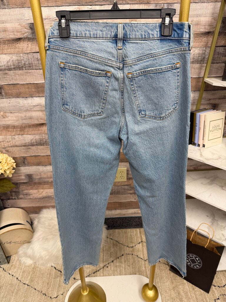Abercrombie light blue The Baggy Low Rise