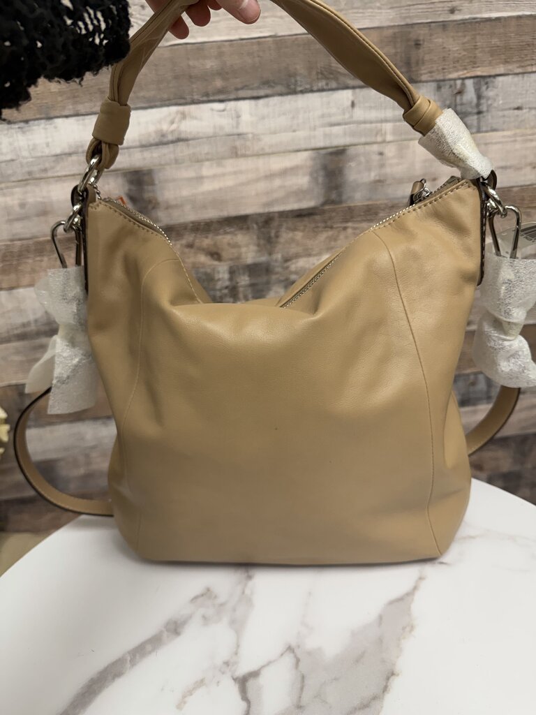 Coach taupe Kristin leather hobo bag NWT Coach taupe OS women ACCESSORIES