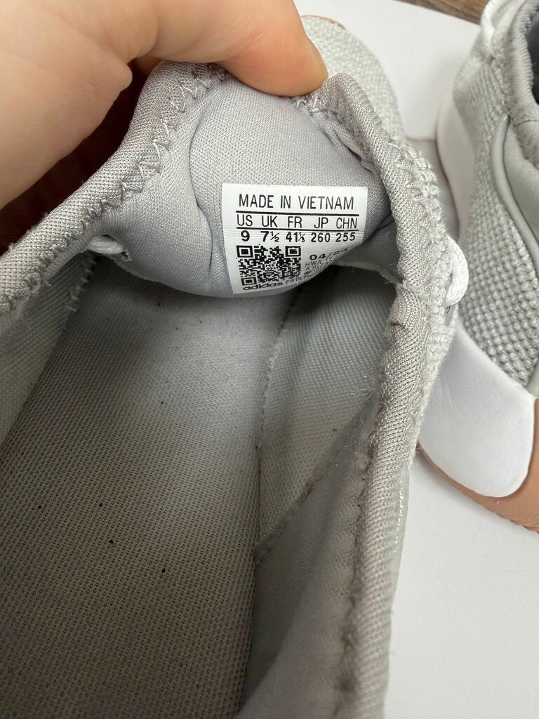 Adidas gray Cloud foam Pure 2.0 mesh running shoe