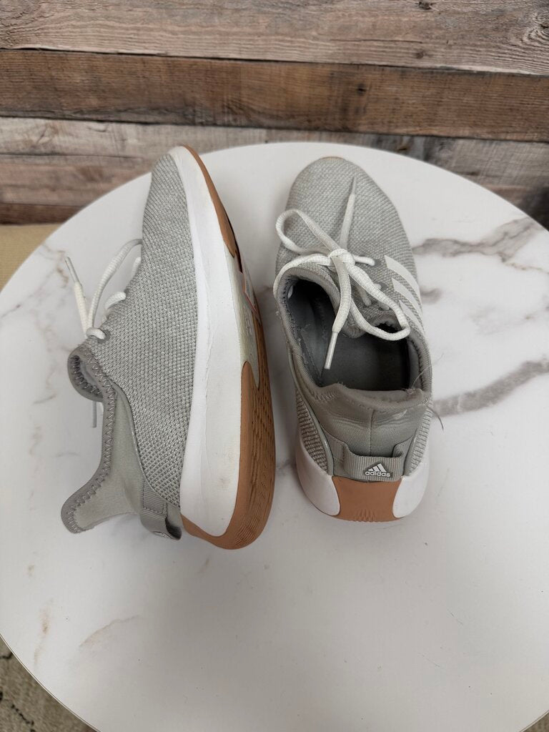 Adidas gray Cloud foam Pure 2.0 mesh running shoe