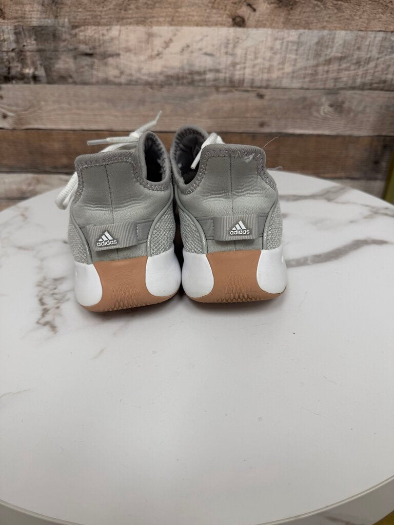 Adidas gray Cloud foam Pure 2.0 mesh running shoe