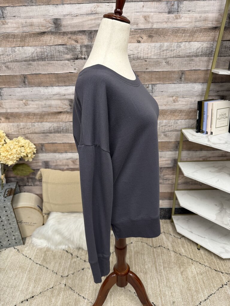 90 Degree gray pullover sweatshirt