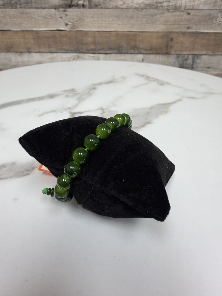no label green jade bracelet no labl green OS women ACCESSORIES