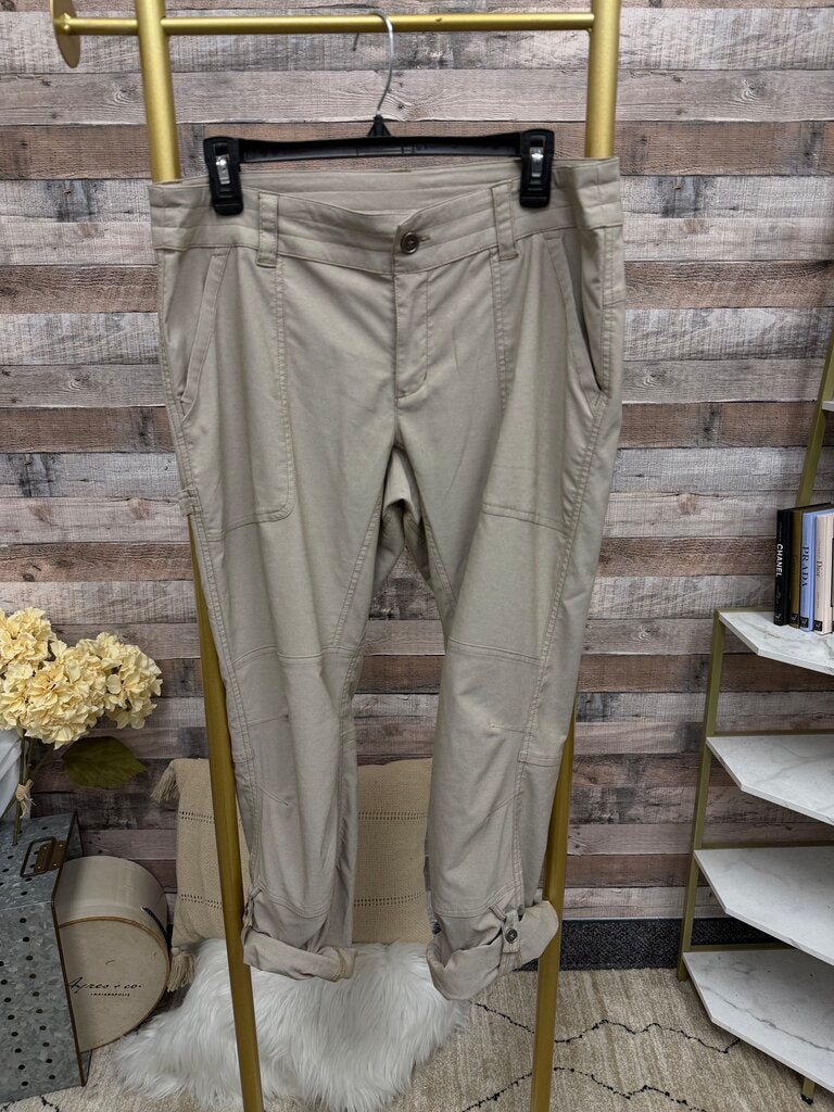 Columbia Sportswear Company Beige Outdoor Cuffed Pants 12