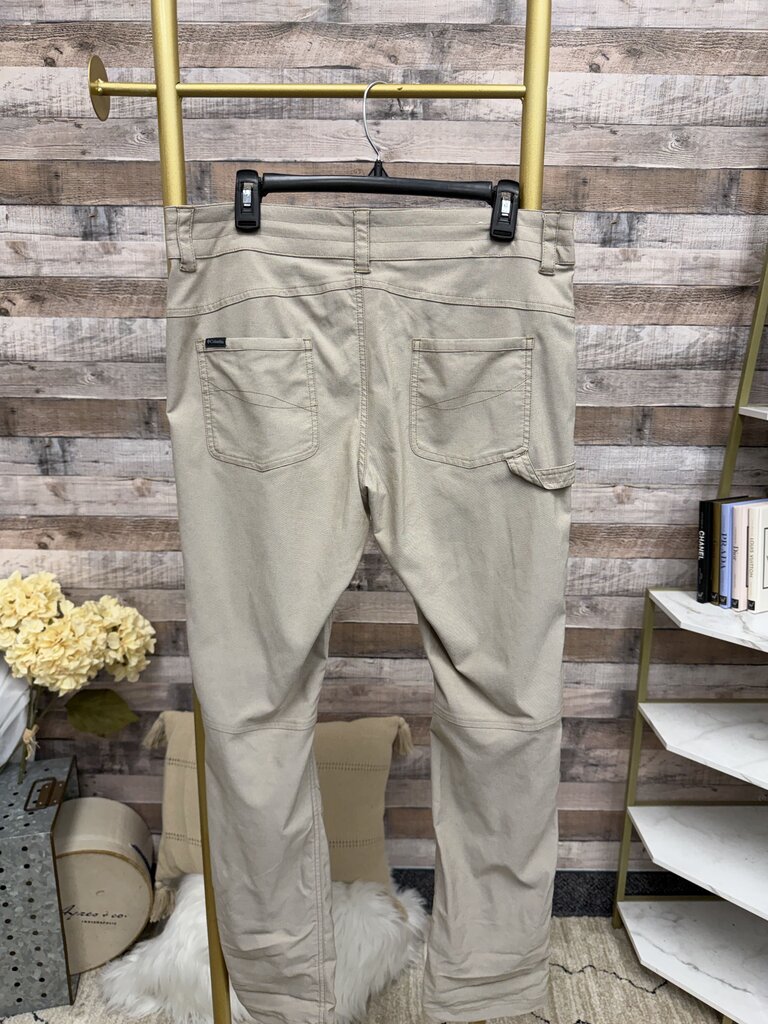 Columbia Sportswear Company Beige Outdoor Cuffed Pants 12