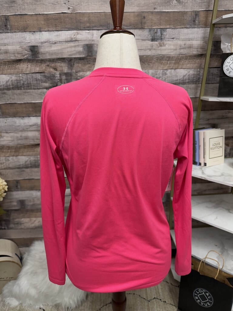 Under Armour Hot Pink Long Sleeve Athletic Top